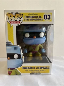 FUNKO POP FRANKENSTEIN JR. & THE IMPOSSIBLES 03 HANNA-BARBERA VINYL + PROTECTOR - Picture 1 of 7