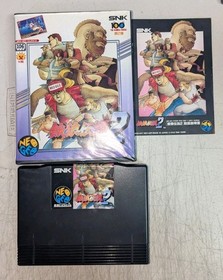 FATAL FURY 2 Neo Geo AES Garou Densetsu (NEOGEO FF2 SNK) CIB Tested Working US