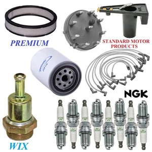 Tune Up Kit Filters Cap Spark Plugs Wire For FORD F-250 V8 7.5L, 4 bbl 1977-1979 - Picture 1 of 1