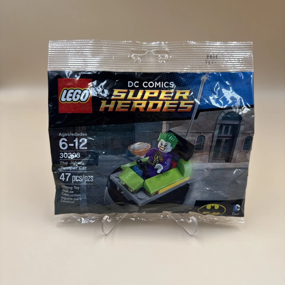 LEGO DC Comics Super Heroes: The Joker Bumper Car (30303) - New Sealed Polybag - Image 1 of 2