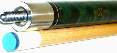 ADAM Billard Queue 1992 grün Serie Maxton hochwertiger Shaft Obere Mittelklasse - Bild 1 von 4