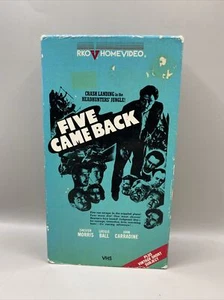 FIVE CAME BACK-(VHS)LUICILLE BALL - BLUE BOX-HTF-OOP-RARE!!! - Picture 1 of 4
