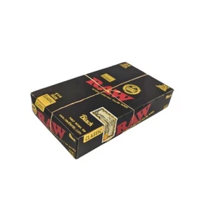 RAW Black 1 1/4 Rolling Papers - Picture 1 of 2