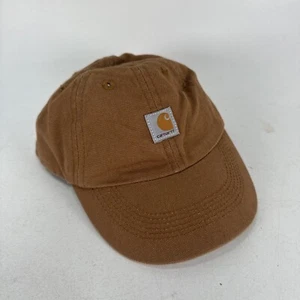 Carhartt Adjustable Hat Cap Carmel Brown AH8900 Infant Bebe - Picture 1 of 5