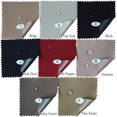  Gabardine Cotton Breathable DWR Waterproof Fabric Trench Coat Jackets Raincoat  - Image 1 of 4