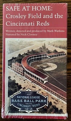 Safe at Home: Crosley Field & The Cincinnati Reds VHS Sealed  Nick Clooney - Image 1 of 2