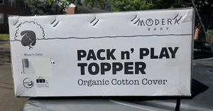 Organic Cotton Pack N Play Mattress | Dual-Sided Premium Memory Foam Modera - Picture 1 of 3