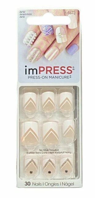 Impress Gel Manicure Oval Edition Press-On Nails - Pop Star