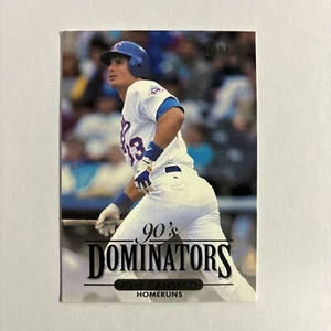 1993 Donruss 90's Dominators Jose Canseco Texas Rangers #7 - Picture 1 of 2