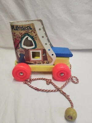 Винтажные туфли на шнуровке Playskool 1970-е  - Изображение 1 из 4
