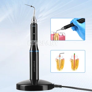 ETERFANT Dental Endo Gutta Percha Obturation System Heated Pen+2Tips Black Free - Picture 1 of 24