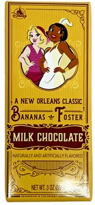 Disney Parks Candy Tiana Bayou Adventure Bananas Foster Milk Chocolate Bar 3oz - Picture 1 of 2