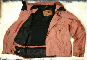HOLDEN Hooded Snowboard Winter Jacket Coat Mens Salmon Color Size L - Picture 1 of 12