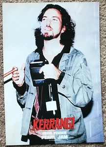EDDIE VEDDER / PEARL JAM - 1996 Full page UK magazine poster - Picture 1 of 1