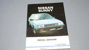 Nissan SUNNY I (B11) Folleto de ventas - Imagen 1 de 4
