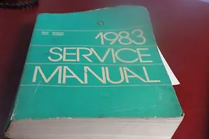 1983 Dodge Colt Service Repair Shop Manual Oem 83 Dodge guide - Bild 1 von 7