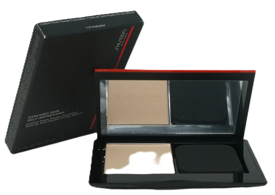 Shiseido Ginza Tokyo Synchro Skin powder Foundation 9 g 110 Alabaster - Bild 1 von 1