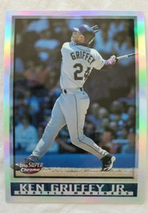 1998 TOPPS SUPER CHROME REFRACTOR KEN GRIFFEY JR. - Picture 1 of 2
