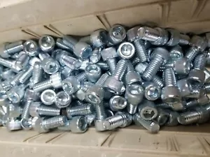 Stck. 40 - 3/8 Zoll - 16 x 0,75 Zoll Innensechskantschraube hell Zink - Bild 1 von 1