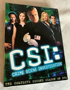 CSI Crime Scene Investigation Complete Second Season on 6 DVD Box Set - Picture 1 of 7