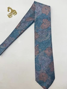 Vintage Wembley Men's Tie Floral Necktie - Picture 1 of 5
