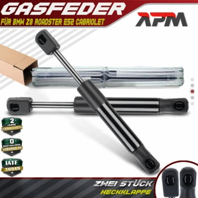 2X Amortisseur De Hayon 185Mm 260N Pour BMW Z8 Roadster E52 2000-2003 - Photo 1/4