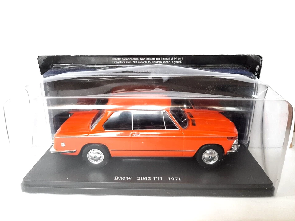 059) DIE CAST BMW 2002 TII - 1971 SCALA 1/24 SALVAT - Immagine 1 di 1