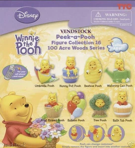 TOMY DISNEY WINNIE THE POOH PEEK-A-POOH SERIES 16 100 ACRE WOODS FIGURE DANGLER - Picture 1 of 10