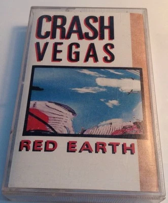 CRASH VEGAS Tape Cassette RED EARTH 1989 WEA Records Canada CRC-7704 - Image 1 of 4