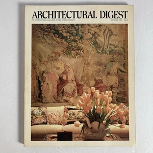 Vintage October 1984 Architectural Digest Magazine Johnny Carson Malibu Home - Picture 1 of 15