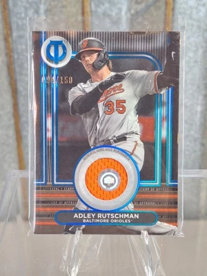 2024 Topps Tribute Adley Rutschman Stamp of Approval Game Used Relic /150 🔥⚾🔥 - Image 1 of 2