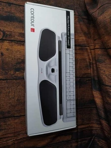 Contour Rollermouse Free 2 Mouse Keyboard Attachment White Working  - Picture 1 of 9