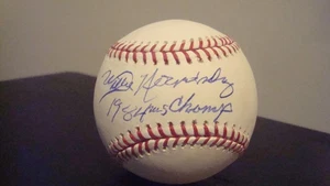 Balón oficial de Grandes Ligas autografiado por Willie Hernandez firmado 1984 WSC JSA AUTÉNTICO - Imagen 1 de 3