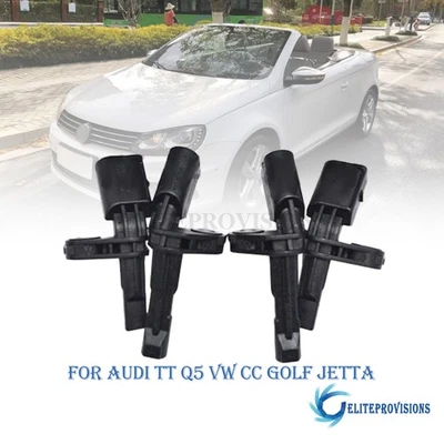 NEW 4PCS Front And Rear Wheel ABS Sensors For Audi TT Q5 VW CC Golf Jetta US - Imagem 1 de 4