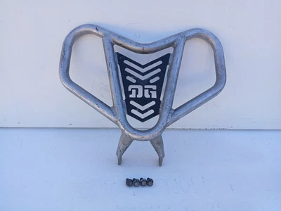 2002 03 Yamaha Raptor 660 Front Bumper Push Bar Brush Guard Aluminium  - Image 1 of 3