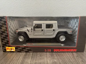 Hummer Hard Top Silver 1:18 Maisto Special Edition DieCast MIB - Picture 1 of 9