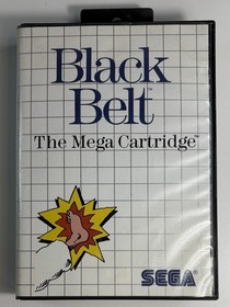 Black Belt (Sega Master System, 1986) GAME & CASE - TESTED WORKS