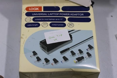 LOGIK LNP90W24 Universal Laptop Power Adapter 1.8 m VGC  ONLY ONE ACER/ASUS TIP - Image 1 of 2