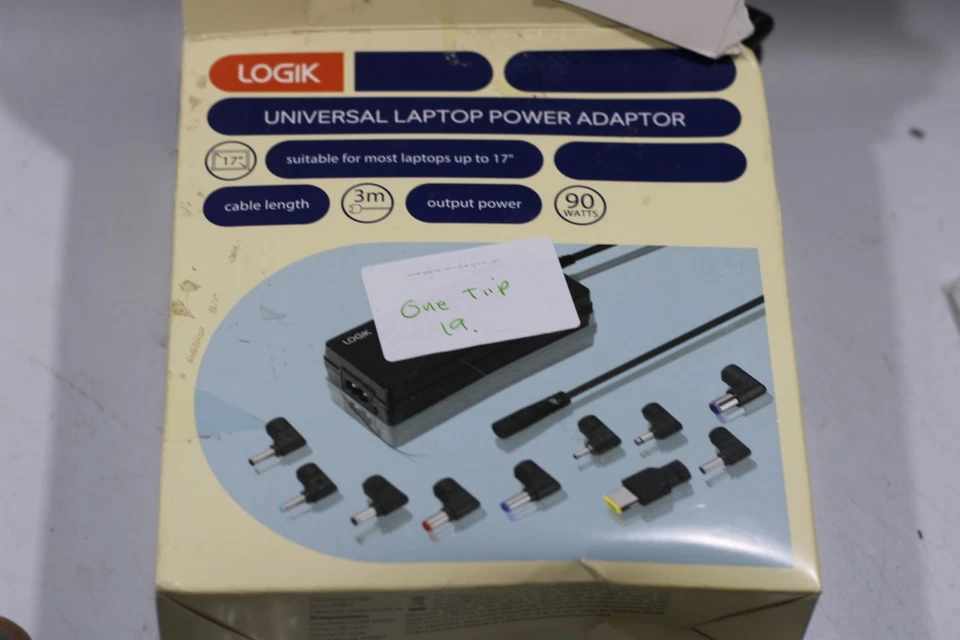 LOGIK LNP90W24 универсальный адаптер питания ноутбука 1,8 м VGC только один ACER/ASUS TIP - Изображение 1 из 2