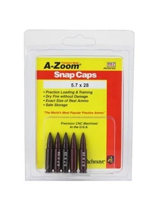 Lyman A-Zoom Precision Pistol Snap Cap For 5.7 x 28 mm Caliber 5 Units - 15130 - Picture 1 of 1