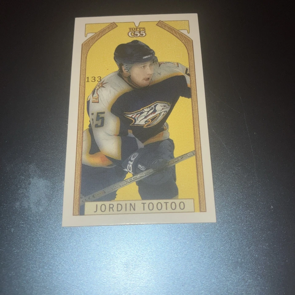 2003-04 Topps C55 Mini Brooklyn Back #133 Jordin Tootoo RC - Image 1 of 2