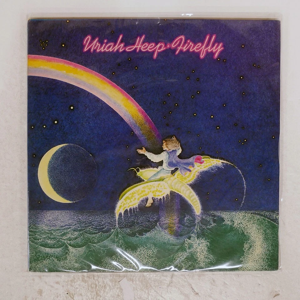 URIAH HEEP FIREFLY BRONZE P10312B Japan INSERT VINYL LP Foto 1 de 1