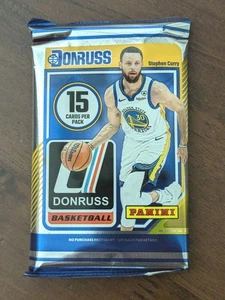 2024-25 Donruss Basketball Cello Fat Pack Of 15 Cards - Picture 1 of 2