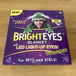 Bright Eyes Blankets with LED Light-Up Eyes - Dinosaur - Picture 1 of 9