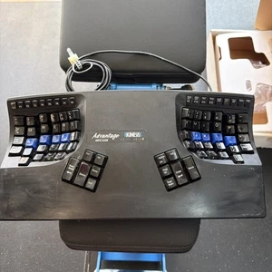 Kinesis Advantage KB500 USB Black Wired Keyboard Ergonomic USED - Picture 1 of 4