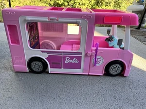 Barbie 3-in-1 DreamCamper Playset GHL93 In Great Condition Doll Not PROVIDED - Picture 1 of 22