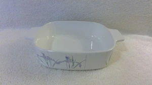 Vintage 1985-99 Corning Ware A-1-B Shadow Iris Baking Dish, 7" Square, EUC - Picture 1 of 7