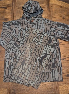 Juego de baberos y chaqueta vintage Cabela's Rebark camuflados Gore-Tex XL Foto 1 de 4