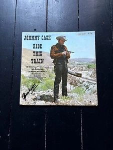 Johnny Cash: Ride This Train 1960 LP Vinyl USA Columbia Folk Country (P8) - Picture 1 of 4