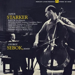 JANOS STARKER Cello Recital w/ GYORGY SEBOK Mercury Analogphonic 180g LP SR90405 - Picture 1 of 1